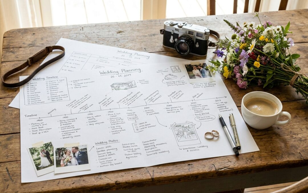 Planning photos jour mariage | Le guide pour tout prévoir
